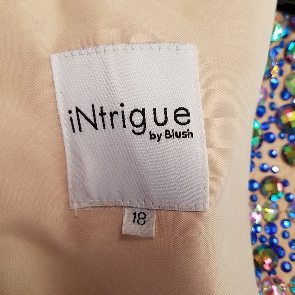 Intrigue formal prom dress babydoll empire waist - Picture 6 of 8